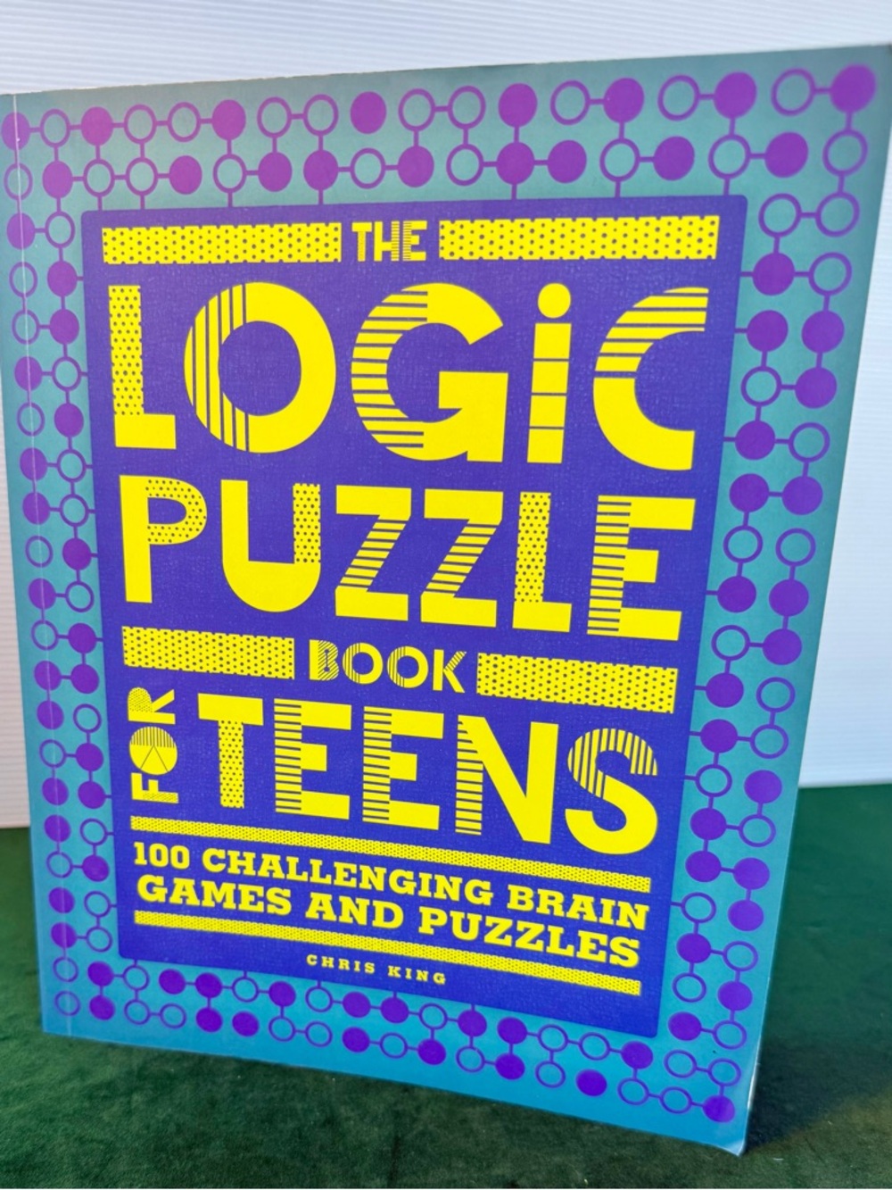 Logic Puzzle Book for Teens * 100 Brain Games * Car Trips * Camp Care Package